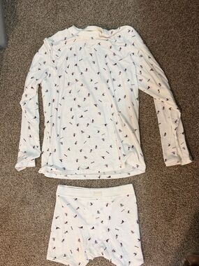 Skims Skiing Pajama Boxer Set
